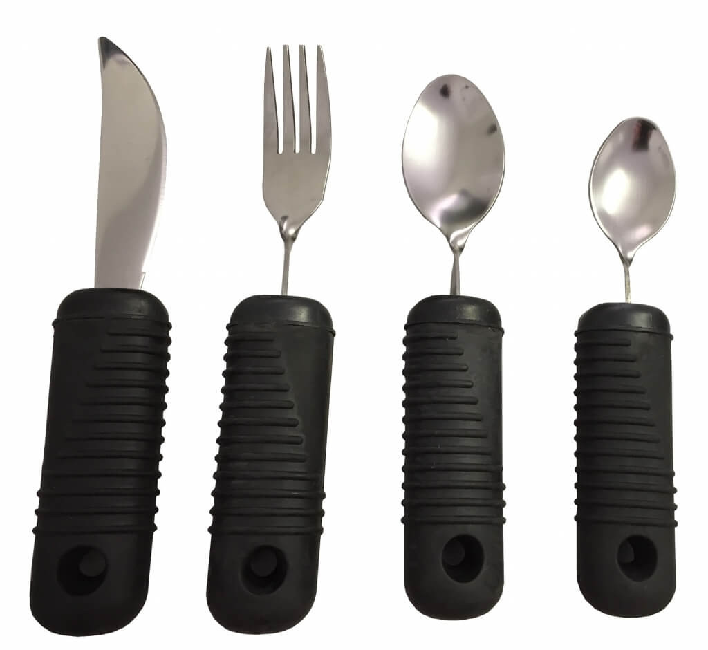 Biegbares Essbesteck für Senioren