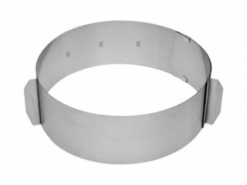 CHG Edelstahl Tortenring rostfrei