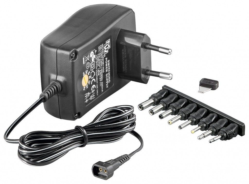 EcoFriendly Universal Netzteil 2250 mA 3-12 V mit 8 DC Adapter Netzstecker Netz