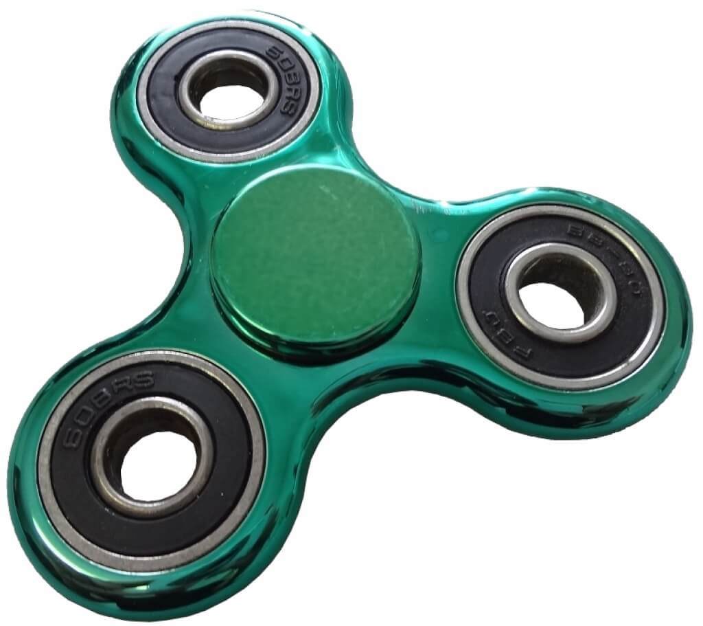 Fidget Finger Hand Spinner grün