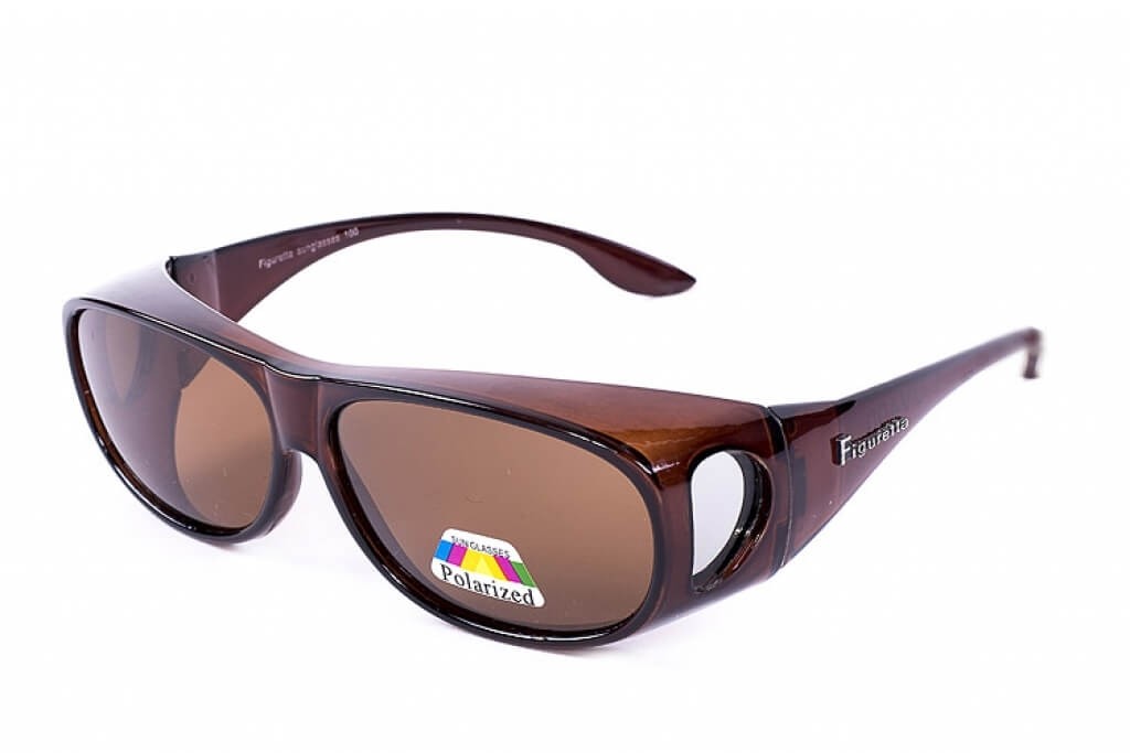 Figuretta Sonnenbrille Überbrille braun
