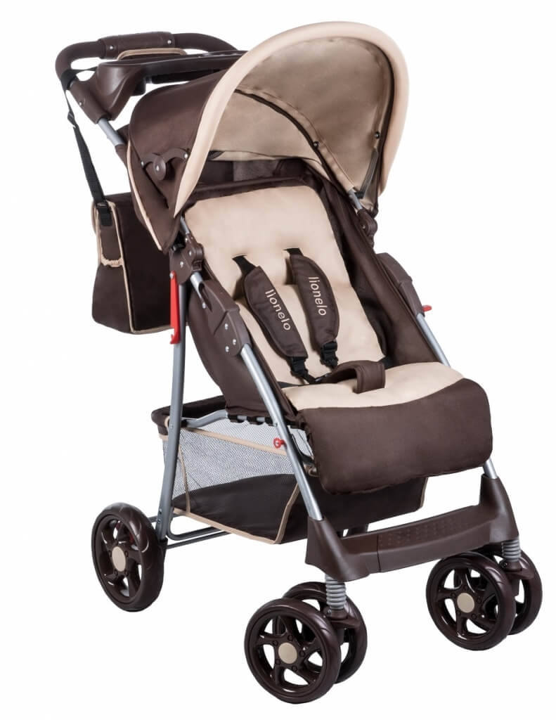 Lionelo Emma-Plus Kinderwagen Sportbuggy Braun