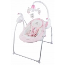 Lionelo Robin pink App-gesteuerte Babyschaukel