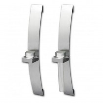 CHG Edelstahl Wandleuchter 2er Set