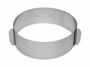 CHG Edelstahl Tortenring rostfrei