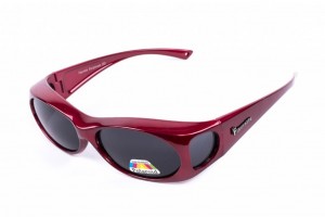 Figuretta rote Sonnenbrille Überbrille