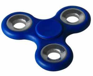 Fidget Finger Spinner blau ABS