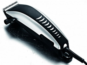 Haarschneideset mit 4 Aufsätzen, Schere, Kamm im Koffer