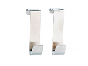 infactory universal Türhaken aus Edelstahl 2er-Set