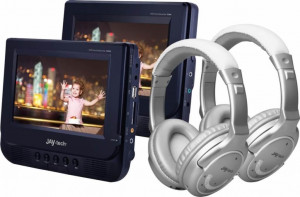 Jay-Tech 728K Kopfstützen Car Cinema Set