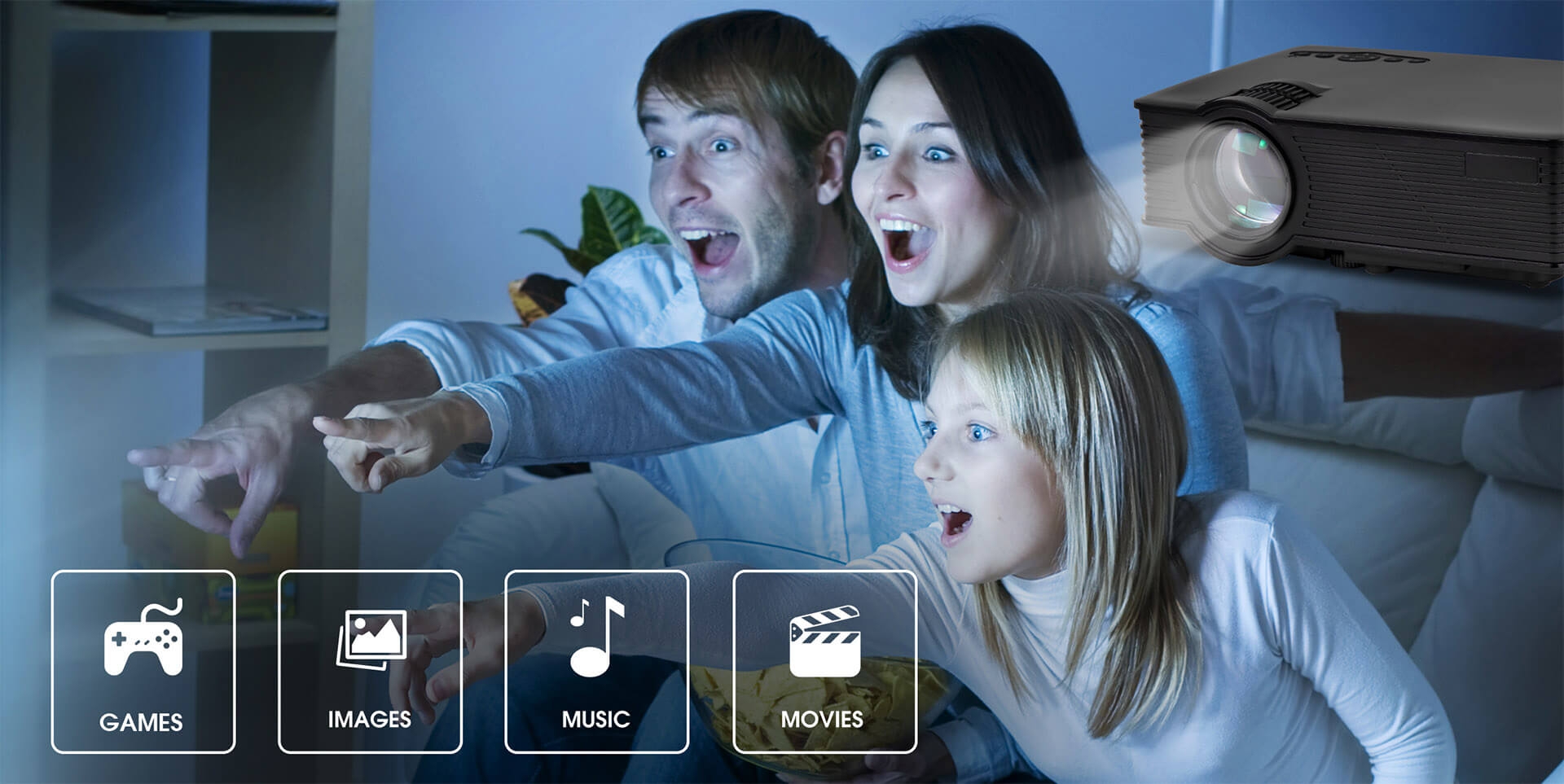 Die LED-Technologie ist eine Lösung, die die Qualität der angezeigten Bilder verbessert und Projektionen heller und bunter macht. Bei geringer Leistungsaufnahme garantiert der Projektor eine Helligkeit von 1350 Lumen. Die LED-Technologie ist eine Lösung, die die Qualität der angezeigten Bilder verbessert und Projektionen heller und bunter macht. Bei geringer Leistungsaufnahme garantiert der Projektor eine Helligkeit von 1350 Lumen.